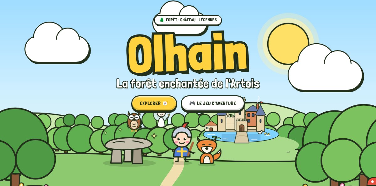 Olhain : la forêt, le château sur l'eau et la Table des Fées article image
